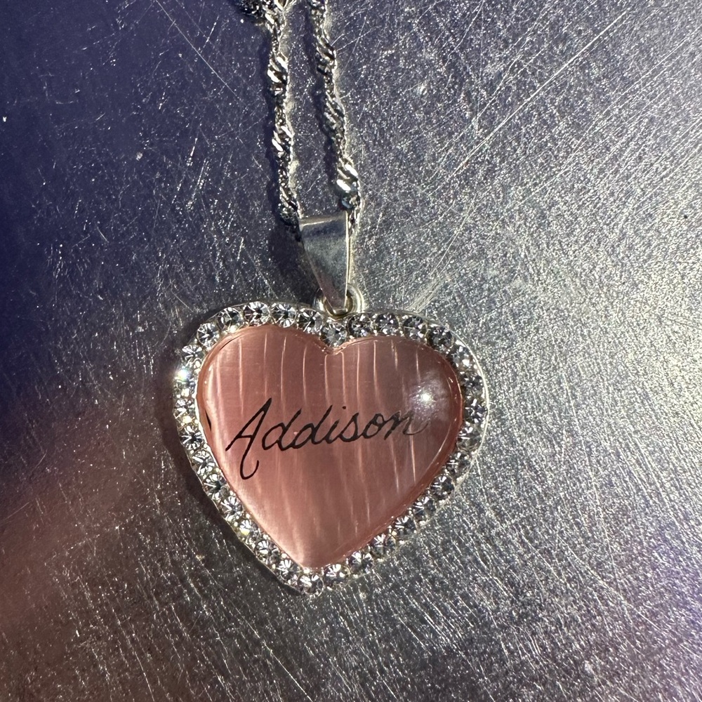 “Addison” heart necklace